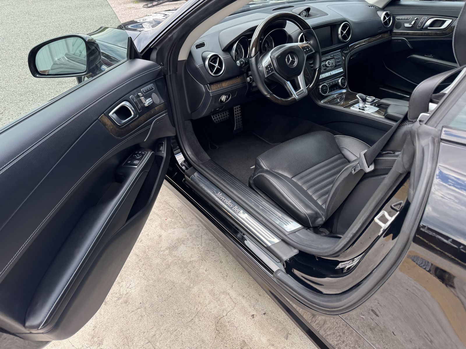 Mercedes-Benz interior after detail